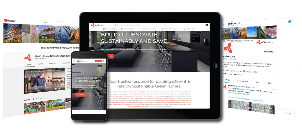 The Ecohome Network - Resources for Sustainable Green Homes
